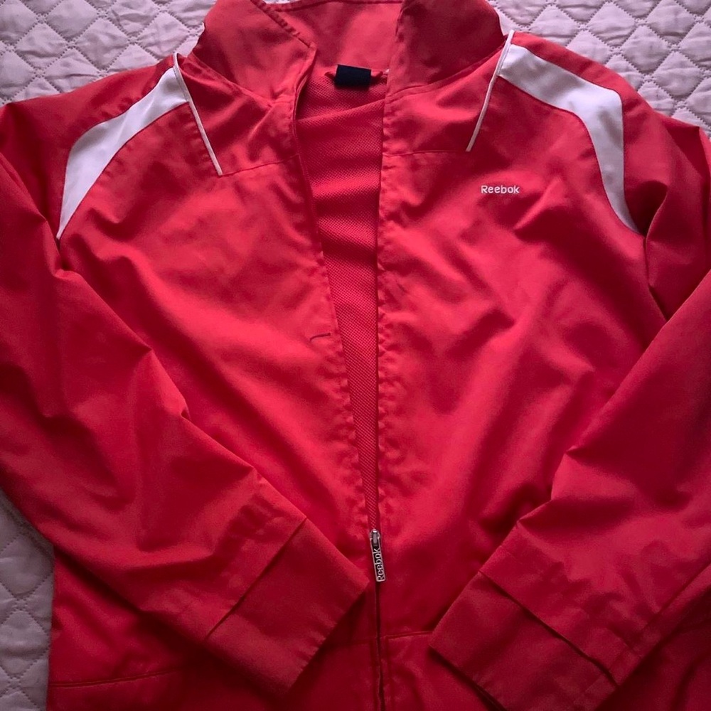 Orange Reebok Jacket - Picture 2 of 6